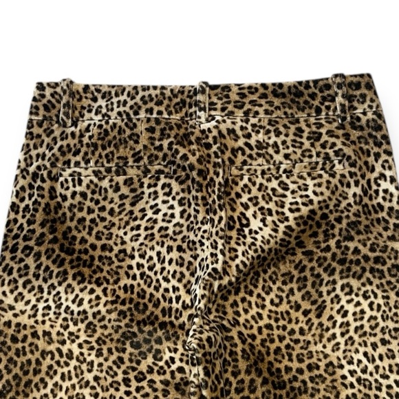 Frame Faithful Cropped Leopard Print Pant Size 4 - Picture 8 of 12